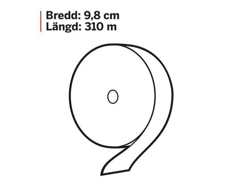 Toalettpapper Plus Gigant M 310m 6/fp