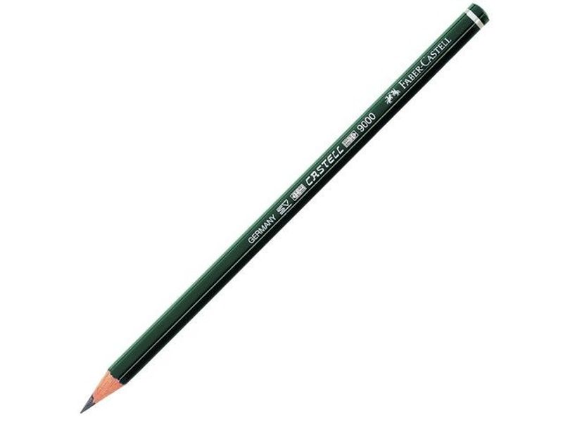 Blyertspenna Faber Castell 9000 6B