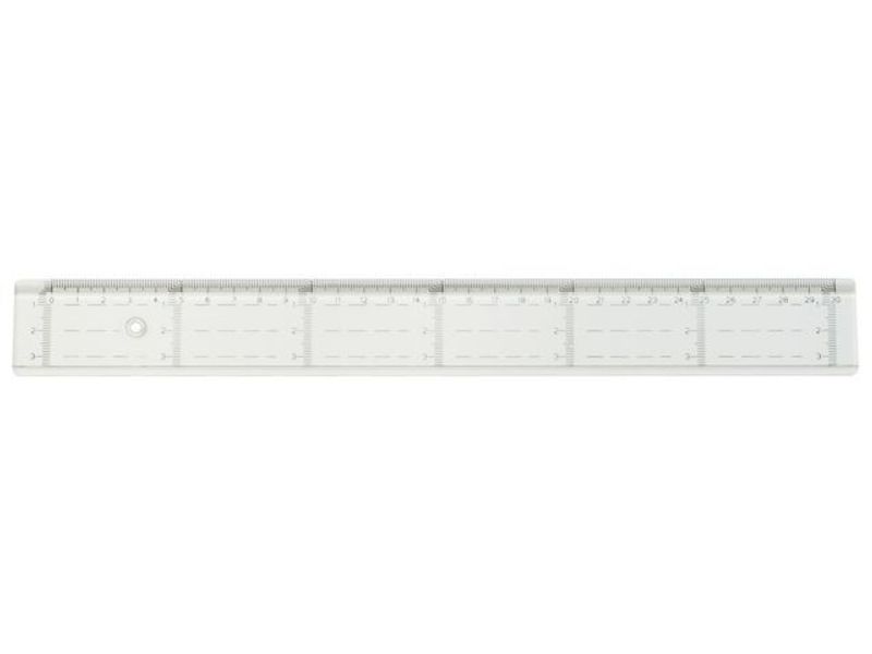 Linjal tvärgraderad 50cm