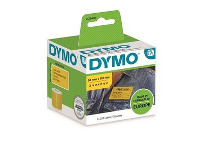 Etikett DYMO 54mm x 101mm 220/fp