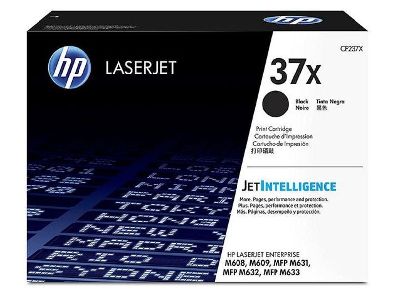 Toner HP CF237X 37X 25K svart