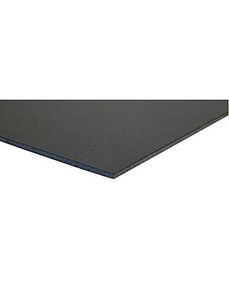 Kapaplattor 5mm 50x70cm svart/svart