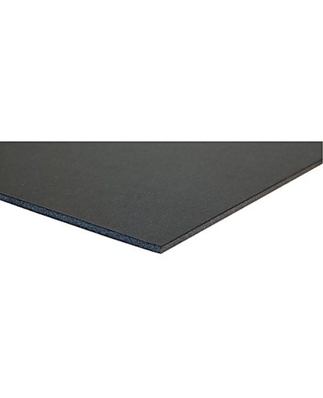 Kapaplattor 5mm 50x70cm svart/svart