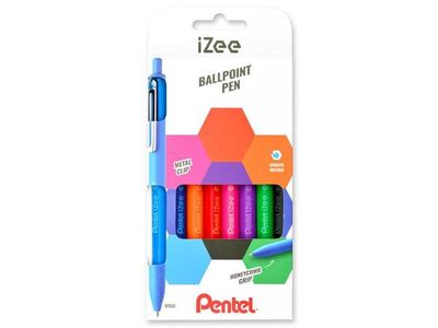 Kulpenna PENTEL iZee sort.färg 8/fp