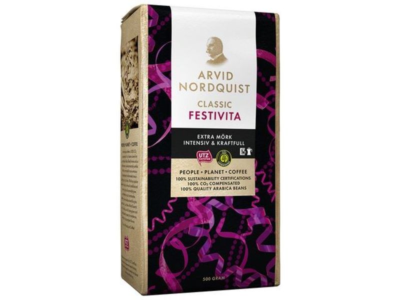 Kaffe ARVID.N Festivita mörkrost 500g