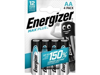 Batteri ENERGIZER Max Plus AA 4/fp