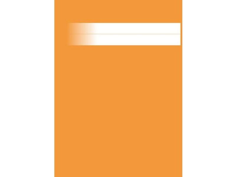 Skrivhäfte A4 olinjerat orange