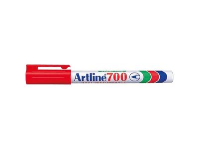 Märkpenna ARTLINE 700 perm. 0,7mm röd