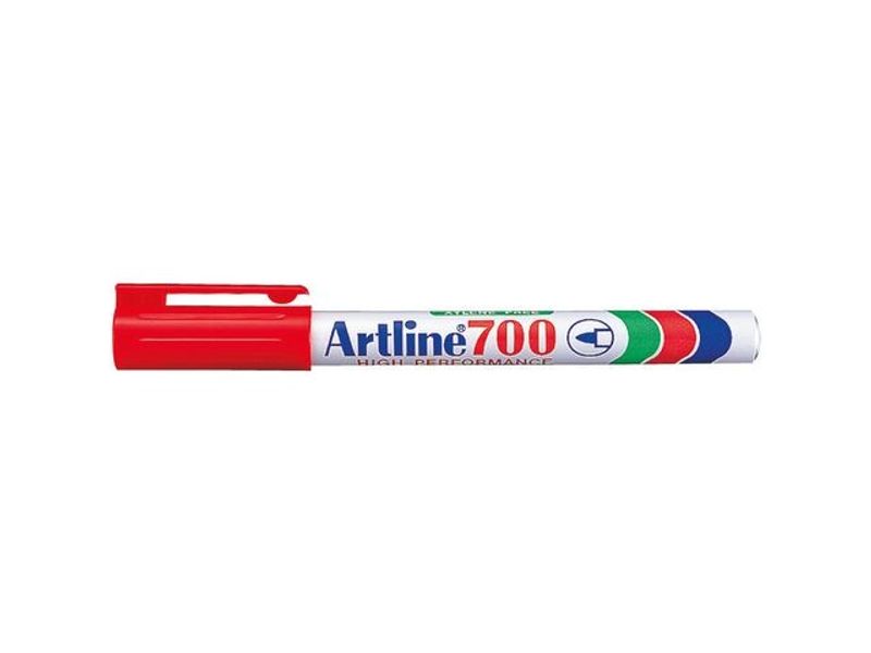 Märkpenna ARTLINE 700 perm. 0,7mm röd