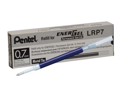 Refill PENTEL Energel Perm.roller blå