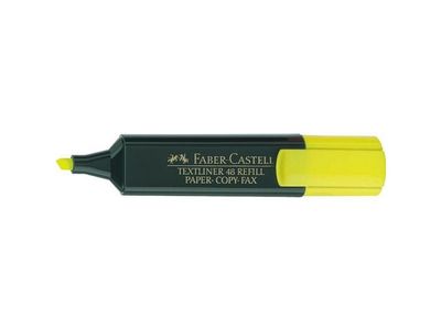 Överstrykningspenna FABER CASTELL Gul