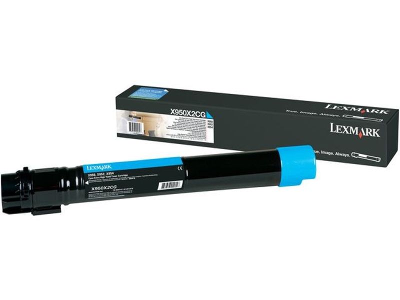 Toner LEXMARK X950X2CG 22K cyan