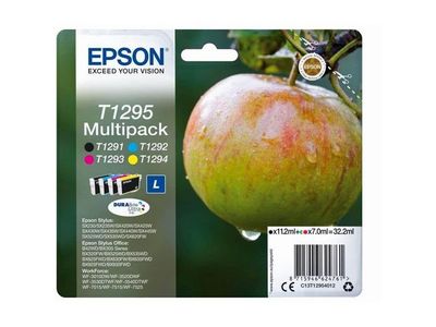 Bläckpatron EPSON C13T12954012 4-färger