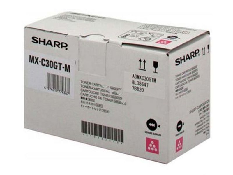 Toner SHARP MXC30GTM 6K magenta