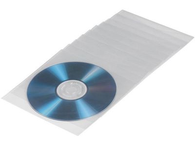 CD/DVD-Fodral HAMA 50/fp transparent