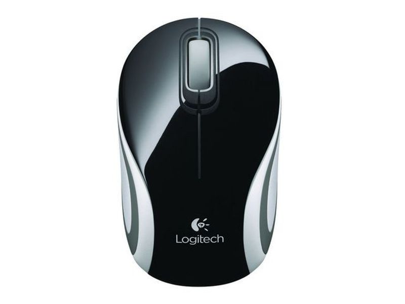 Mus LOGITECH M187 Mini Trådlös Svart