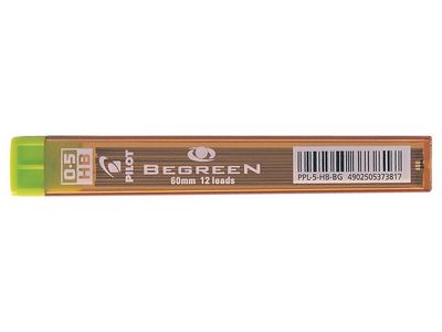 Reservstift Begreen 0,5mm HB 12stift/fp