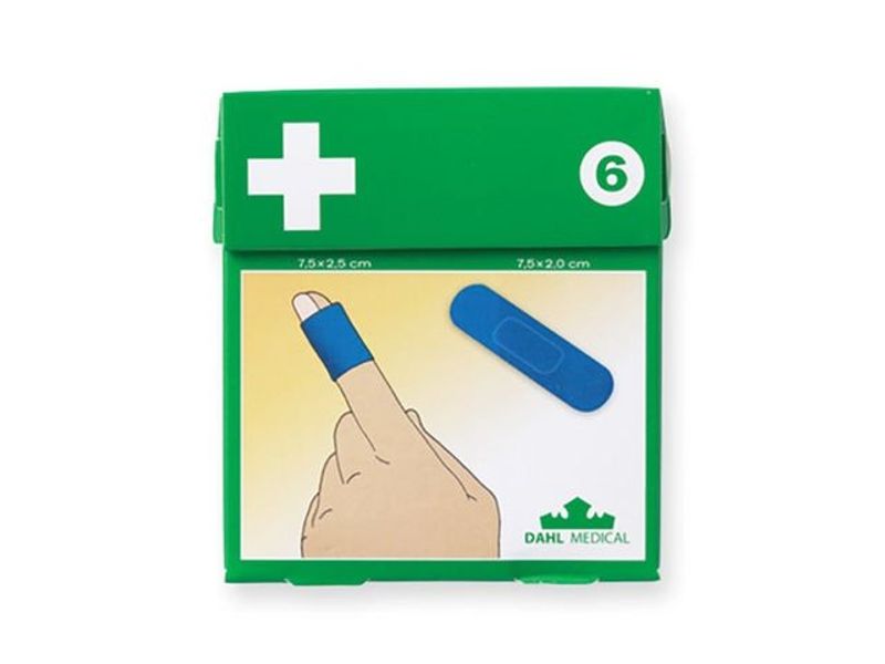 Plåster DAHL blå detectable Nr.6 50/fp