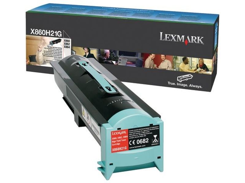 Toner LEXMARK X860H21G 35K svart