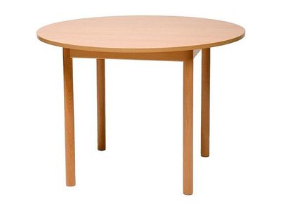 Förskolebord björk Rund 120cm 64 cm