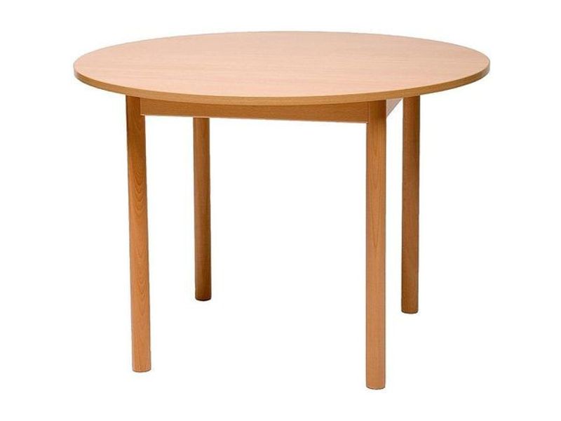 Förskolebord björk Rund 120cm 64 cm