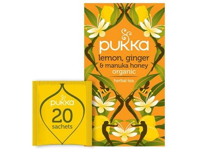 Te PUKKA Lem Ginger Manuka Honey 20/fp