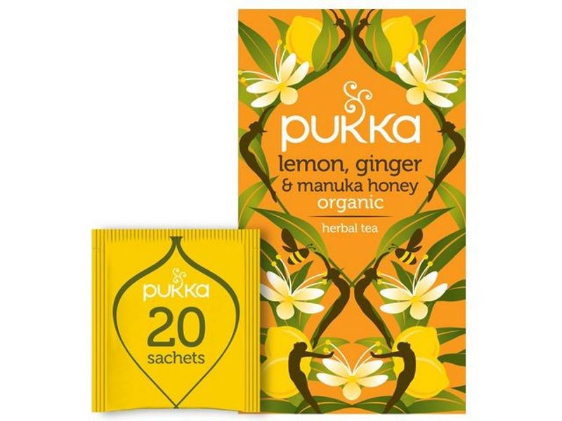 Te PUKKA Lem Ginger Manuka Honey 20/fp