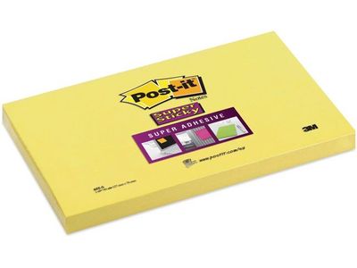 Notes POST-IT SS kub 76x76mm gul