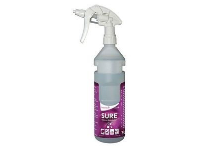 Sprayflaska SURE CleanerDisin. tom 750ml