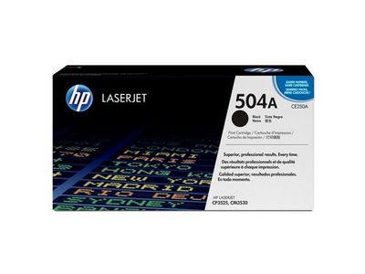 Toner HP CE250A 504A 5K svart