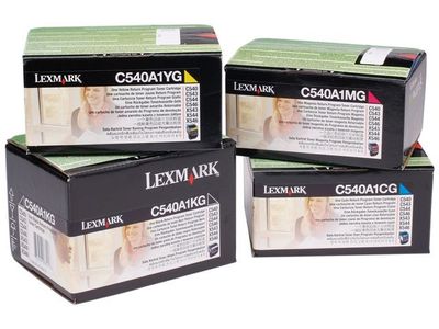 Toner LEXMARK C540A1KG 1K svart