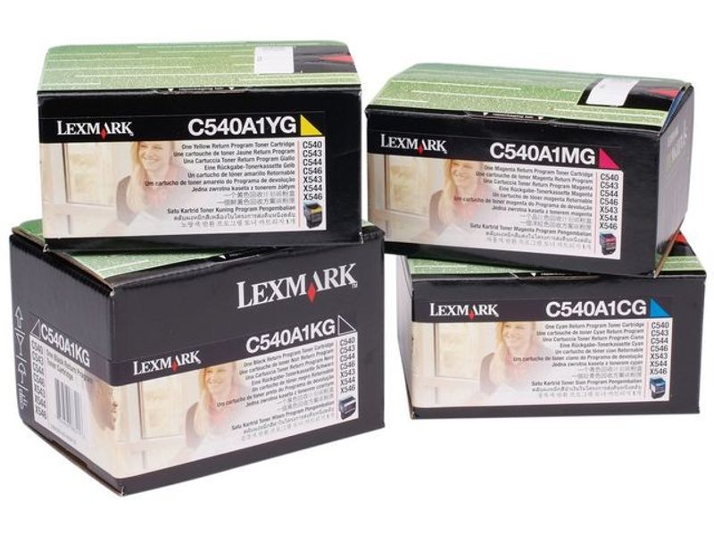 Toner LEXMARK C540A1KG 1K svart