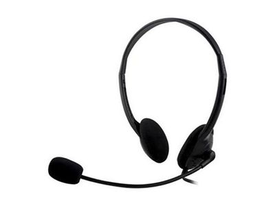 Datorheadset DELTACO HL-2 svart