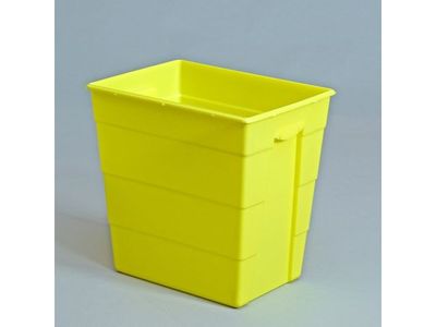 Riskavfallsbehållare 30l gul