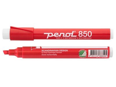 Whiteboardpenna PENOL 850 sned röd