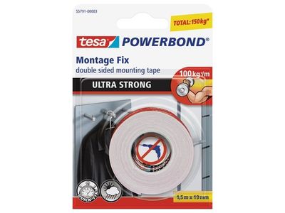 Monteringstejp TESA Powerbond 19mmx1,5m