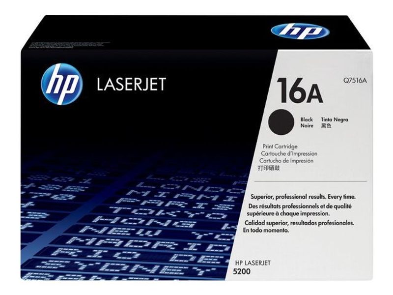 Toner HP Q7516A 16A 12K svart