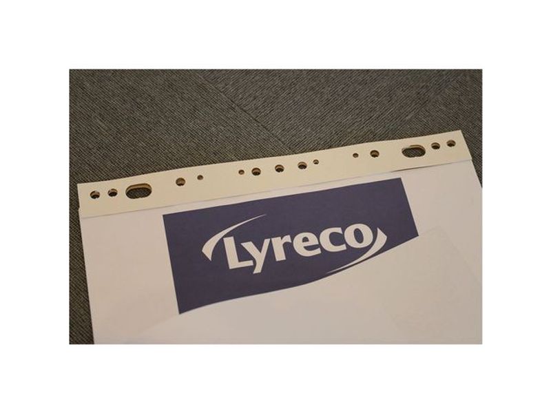 Blädderblock LYRECO 78,80x59cm 70g 5/fp