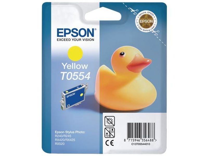 Bläckpatron EPSON C13T05544010 gul