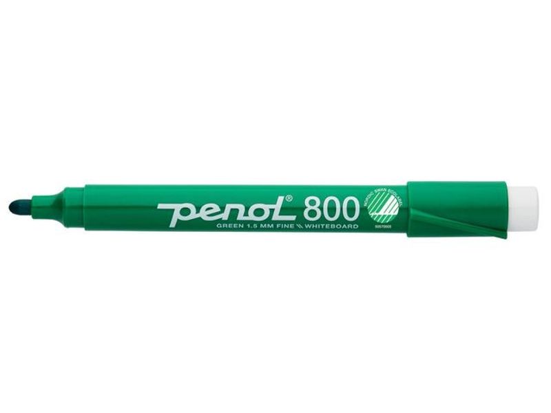 Whiteboardpenna PENOL 800 rund grön