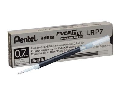 Refill PENTEL Energel Perm.roller svart