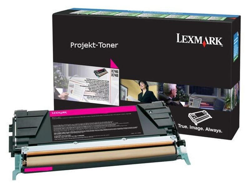 Toner LEXMARK X746A3MG 7K magenta