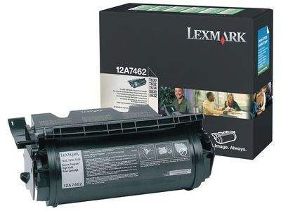 Toner LEXMARK 12A7462 1,5K svart