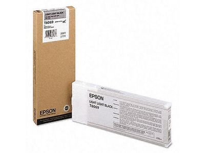 Bläckpatron EPSON C13T606900 lj.lj svart