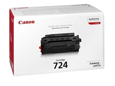 Toner CANON 3481B002 CRG724 6K svart