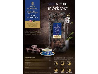 Kaffe ARVID.N Dark Mountain Bönor 1kg