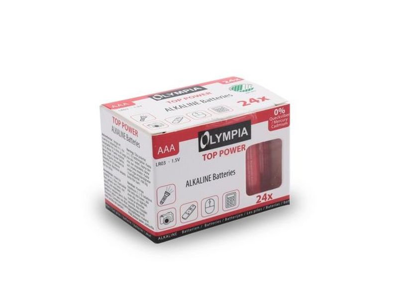 Batteri OLYMPIA AAA 24/fp