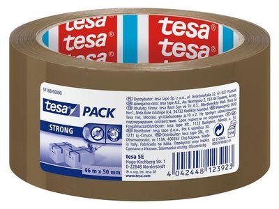 Packtejp TESA Strong 50mmx66m brun