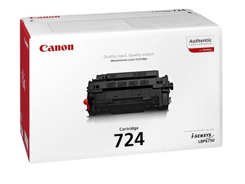 Toner CANON 3481B002 CRG724 6K svart