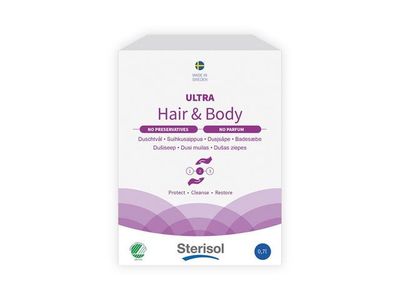 Duschtvål STERISOL Ultra Hair&Body 0,7L